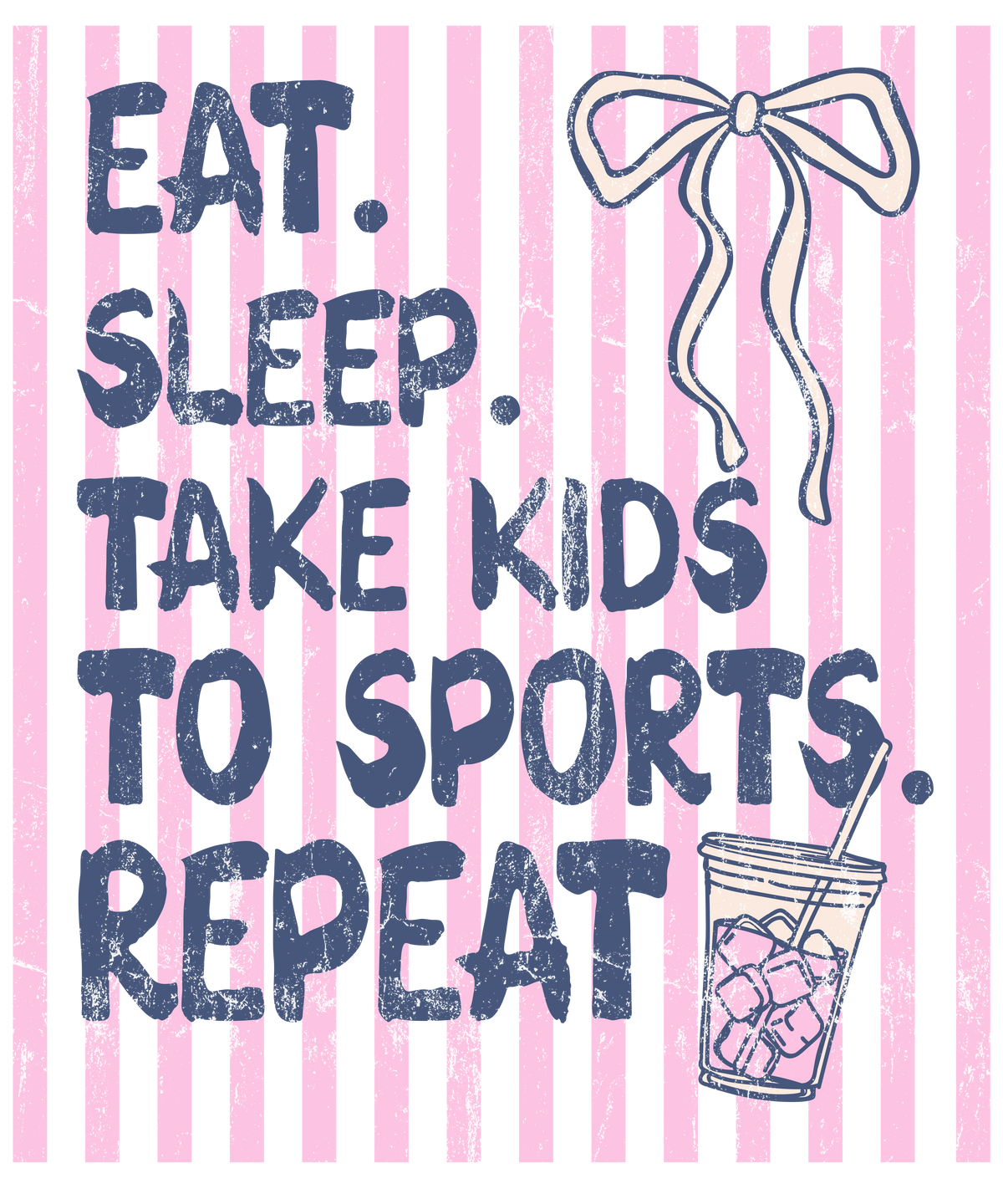 Eat, Sleep, Sports Graphic Tee - FINAL SALE