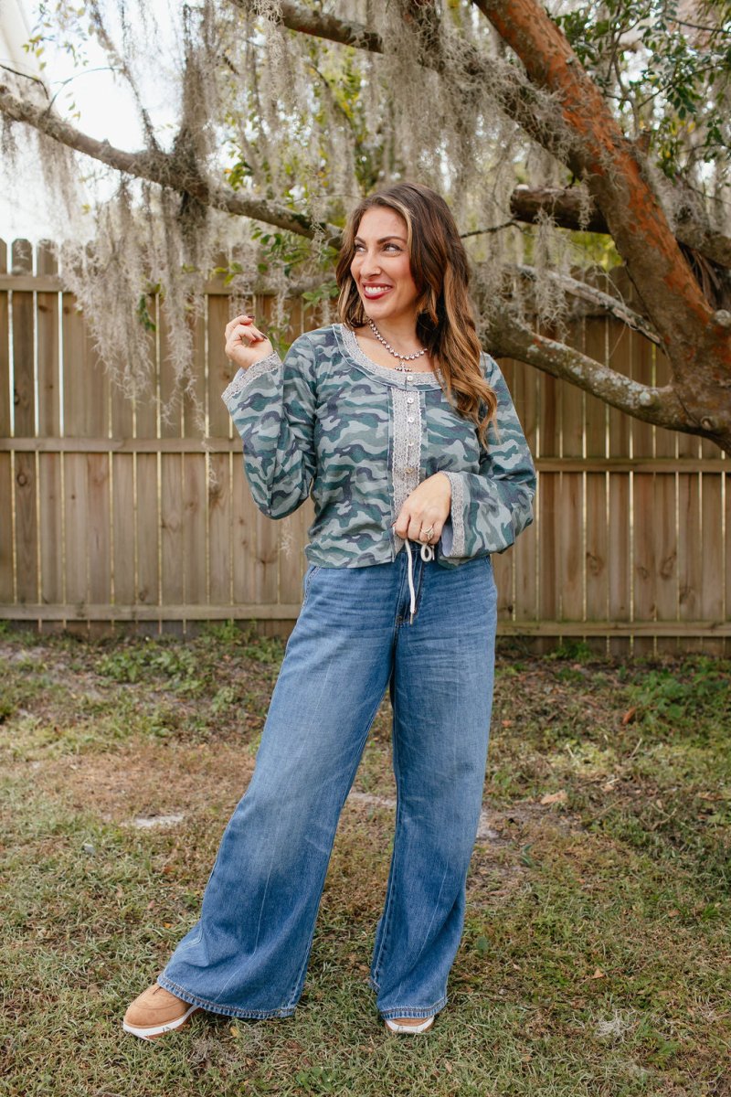 Edgy & Feminine Top - Macoma Boutique120 Long Sleeve