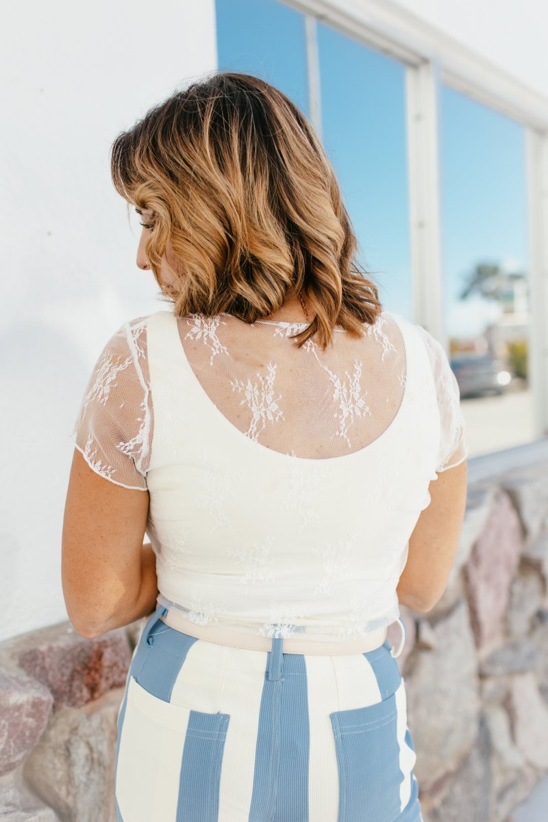 Effortless Charm Top - Reg & Curvy - Macoma Boutique100 Short Sleeve