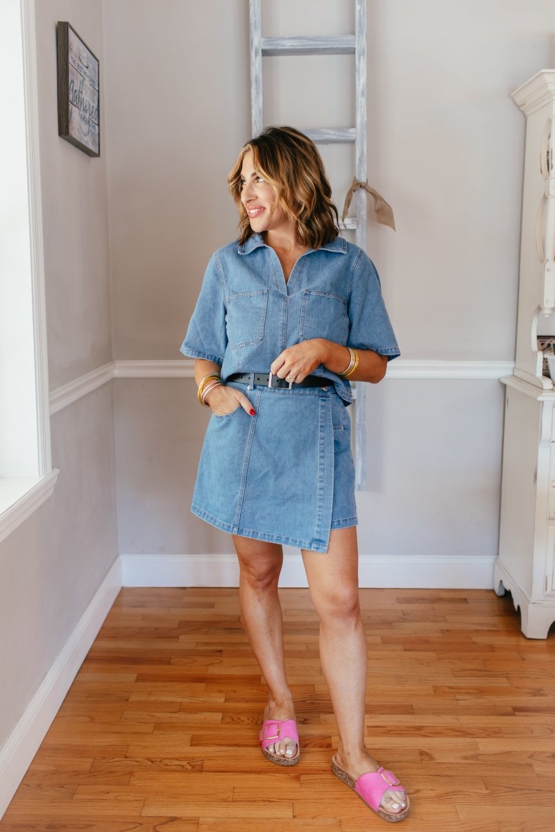 Effortless Edge Top - Macoma Boutique170 Denim