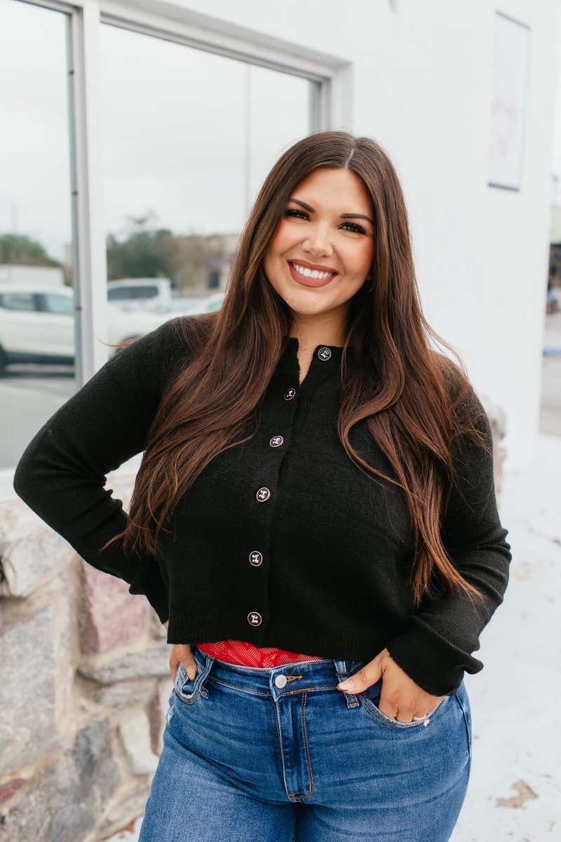 BLACK FRIDAY DEAL:Effortlessly Chic Cardigan In Black