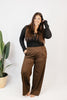 Elevate Everyday Pants In Brown - Reg & Curvy - Macoma Boutique210 Other Bottoms