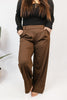 Elevate Everyday Pants In Brown - Reg & Curvy - Macoma Boutique210 Other Bottoms