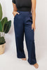 Elevate Everyday Pants In Navy - Reg & Curvy - Macoma Boutique210 Other Bottoms
