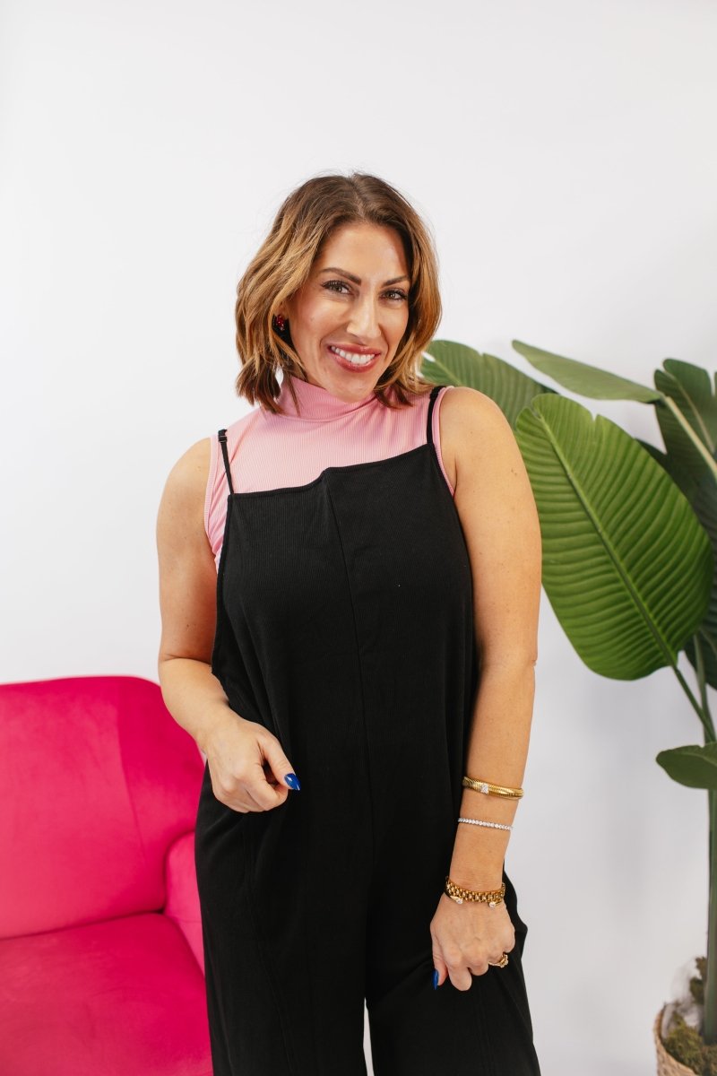 Elevated Basic Overalls - Macoma Boutique260 Jumpsuits/Rompers/Overalls