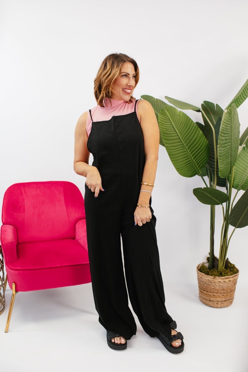 Elevated Basic Overalls - Macoma Boutique260 Jumpsuits/Rompers/Overalls