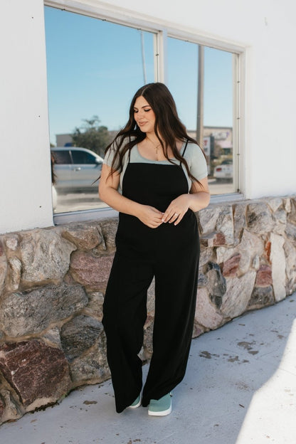 Elevated Basic Overalls - Macoma Boutique260 Jumpsuits/Rompers/Overalls