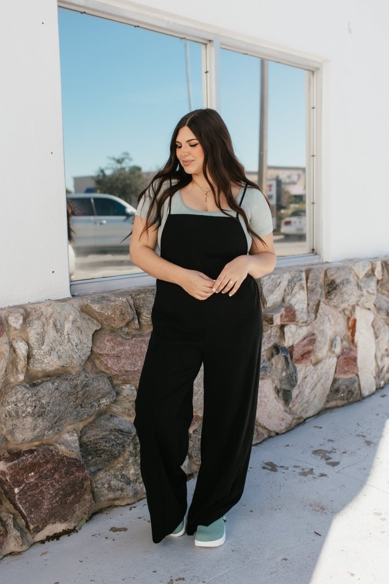 Elevated Basic Overalls - Macoma Boutique260 Jumpsuits/Rompers/Overalls