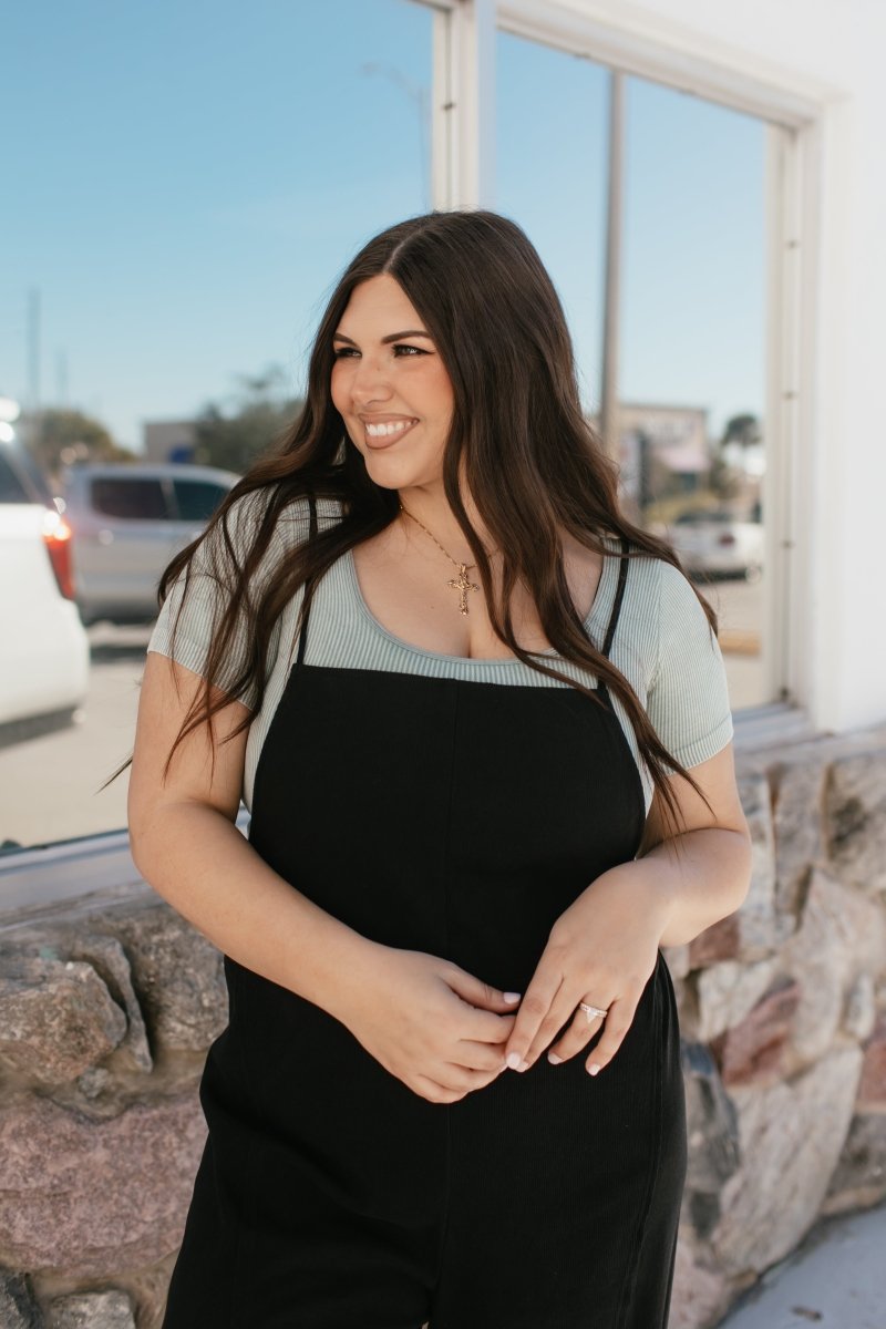 Elevated Basic Overalls - Macoma Boutique260 Jumpsuits/Rompers/Overalls