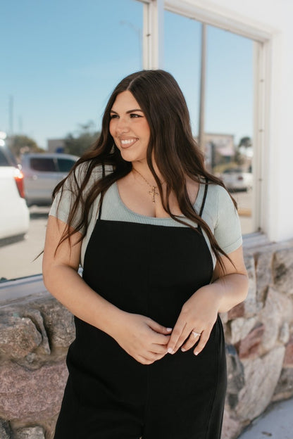 Elevated Basic Overalls - Macoma Boutique260 Jumpsuits/Rompers/Overalls