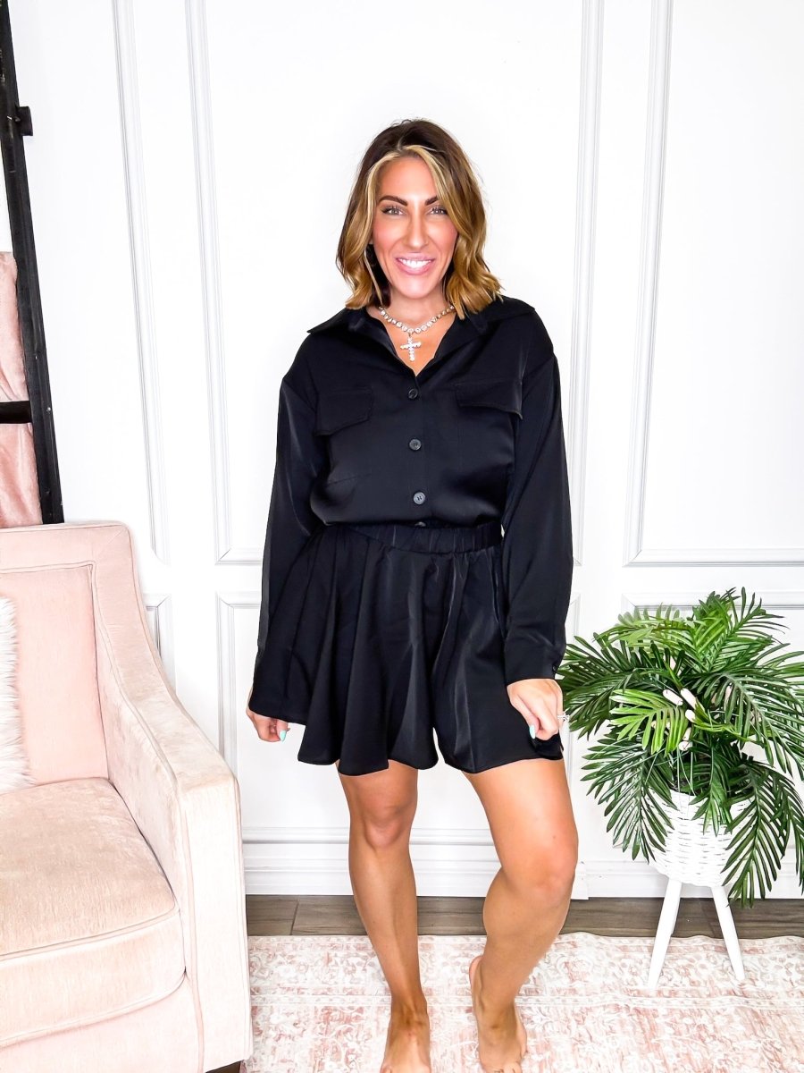 Elevated Outfit Set in Black - FINAL SALE - Macoma Boutique290 Loungewear/Sets