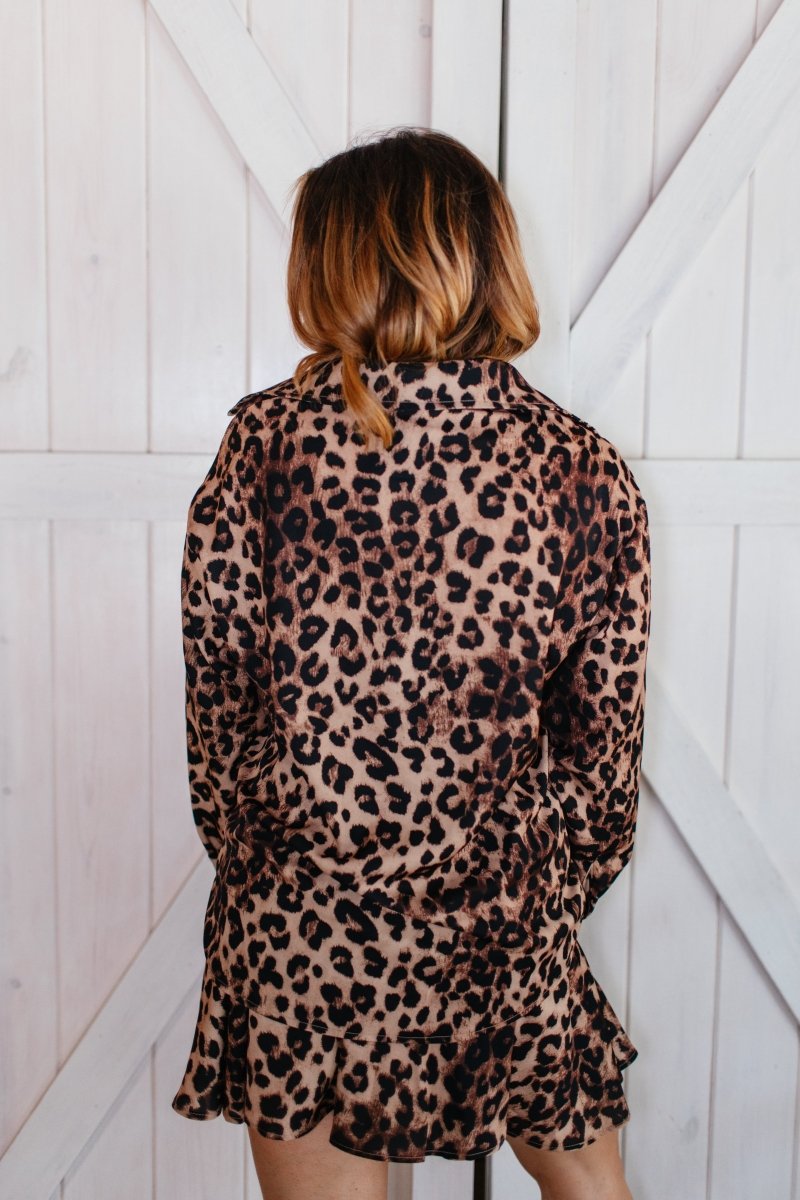 Elevated Outfit Set in Leopard - FINAL SALE - Macoma Boutique290 Loungewear/Sets