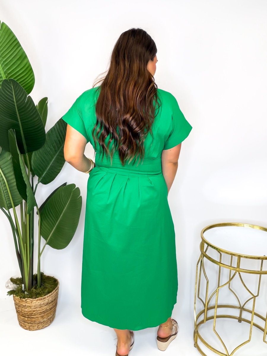 Emerald Hour Dress - Macoma Boutique250 Dresses