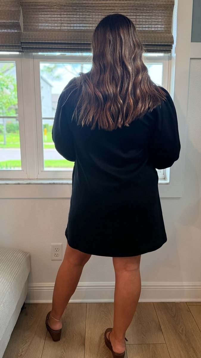 Espresso Edge Dress - Macoma Boutique240 Jackets/Blazers
