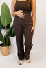 Espresso Flow Wide - Leg Trousers - Reg & Curvy - Macoma Boutique210 Other Bottoms