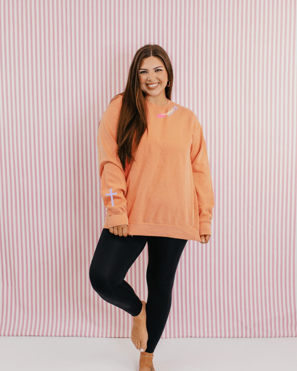 Eternal Life Graphic Pullover - FINAL SALE - Macoma Boutique555 Presales
