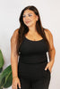 Everyday Essential Cami in Black - Reg & Curvy - Macoma Boutique110 Tanks