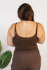Everyday Essential Cami in Espresso - Reg & Curvy - Macoma Boutique110 Tanks