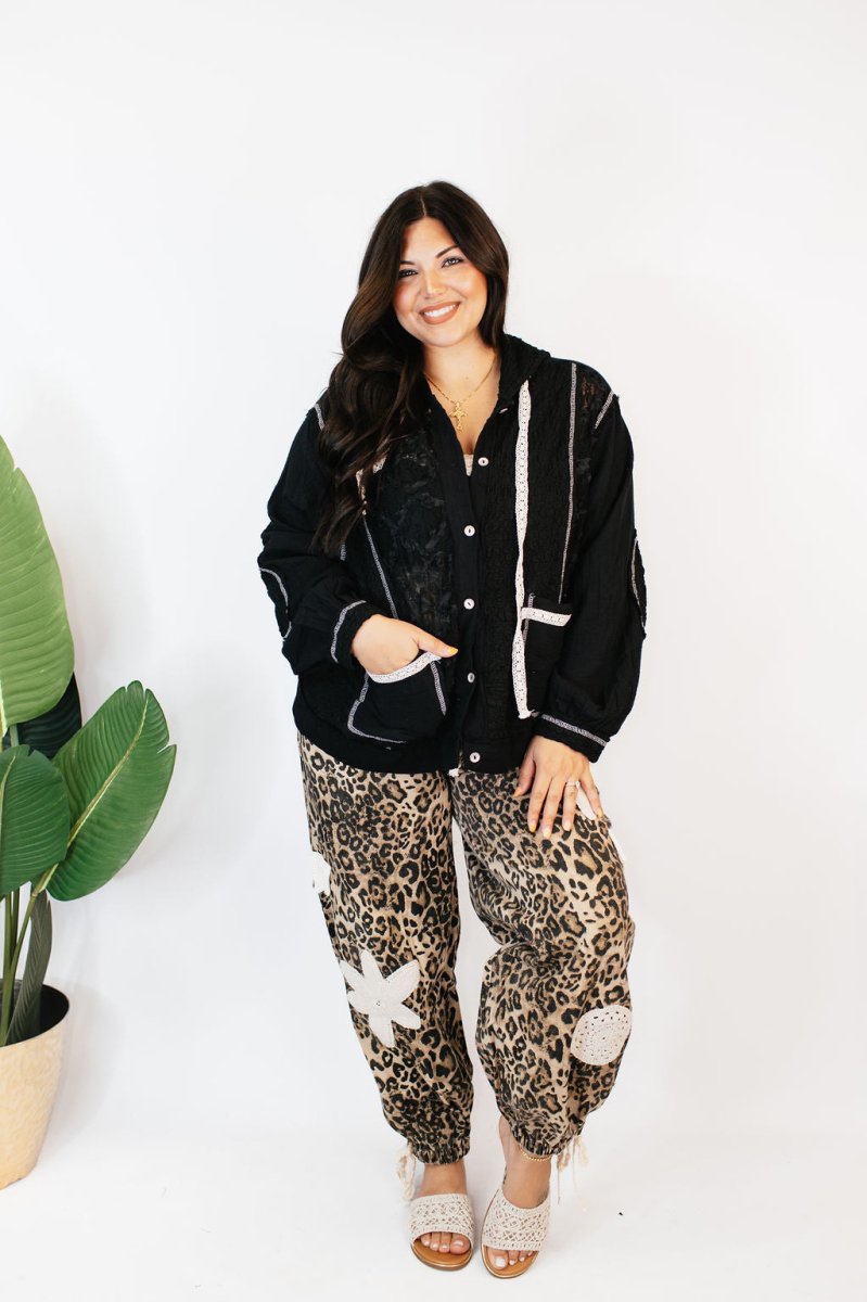 Everything Has A Season Jacket in Black - Macoma Boutique240 Jackets/Blazers