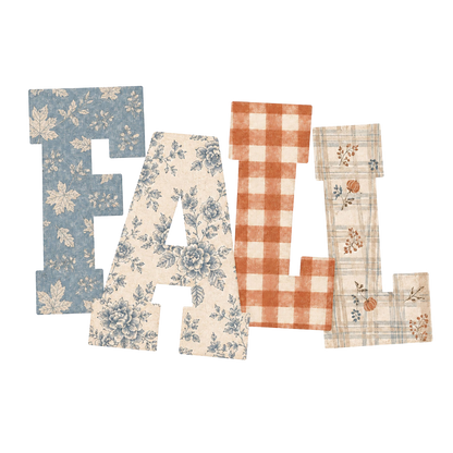 Fall Patches Graphic Pullover - FINAL SALE