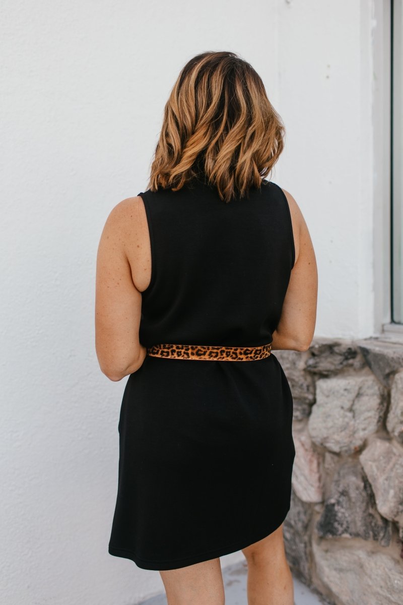 Fashion Icon Dress In Black - Macoma Boutique250 Dresses