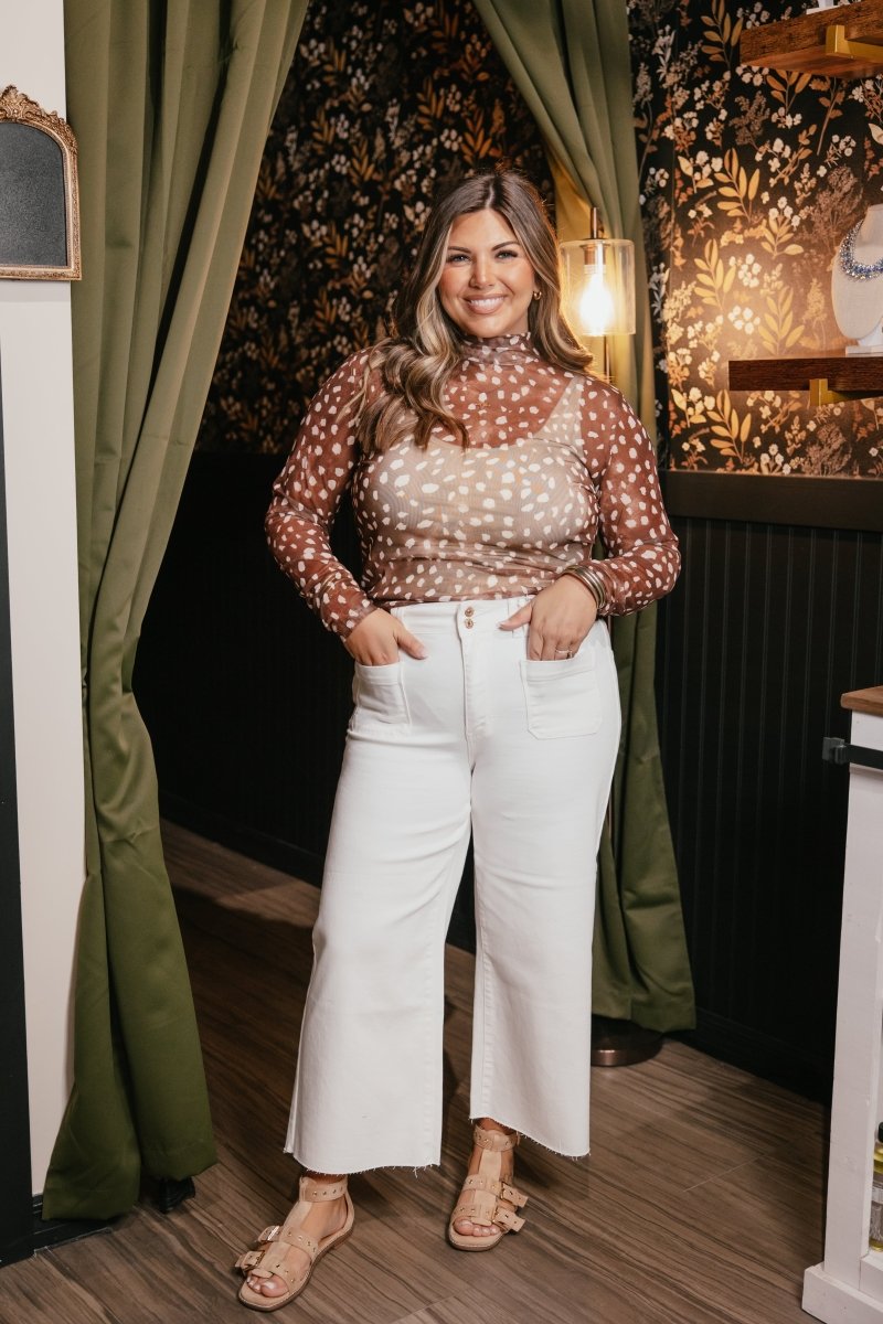 Fawn & Found Top - Reg & Curvy - Macoma Boutique120 Long Sleeve