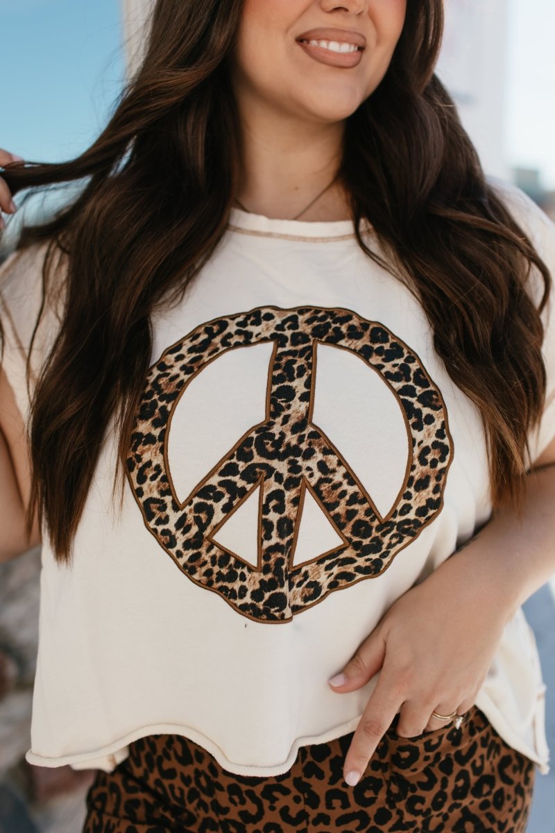 Feel The Peace Top - Macoma Boutique140 Graphic Tees