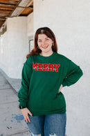 Feeling Festive Sweater In Green - Reg & Curvy - Macoma Boutique130 Sweaters