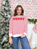 Feeling Festive Sweater In Red - Reg & Curvy - Macoma Boutique130 Sweaters