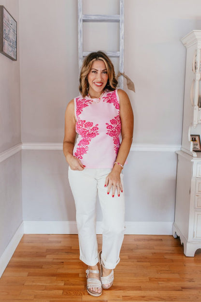 Feminine Flair Top - Macoma Boutique110 Tanks