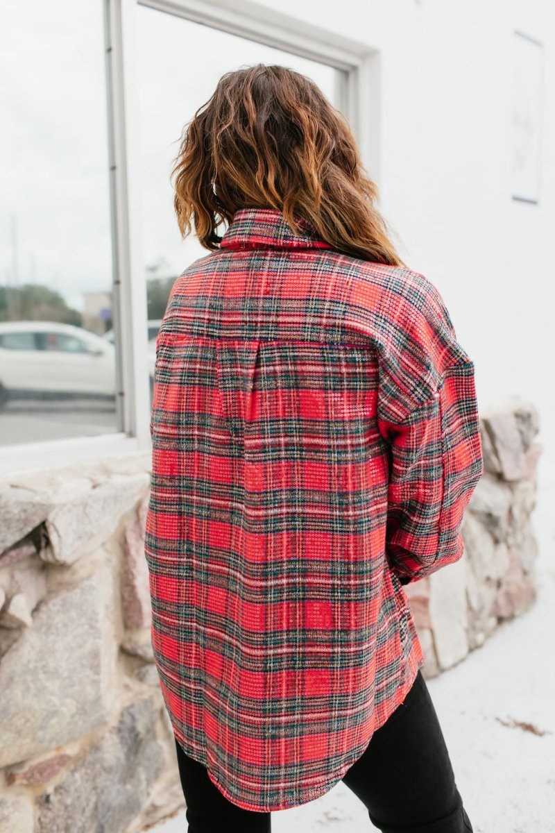 Festive Flicker Top - Macoma Boutique120 Long Sleeve