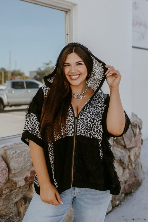 Fierce & Feminine Zip Jacket - Macoma Boutique100 Short Sleeve