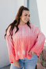 Fireside Cozy Sweater In Coral - Macoma Boutique130 Sweaters