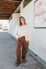 Fireside Cozy Sweater In Ivory - Macoma Boutique130 Sweaters