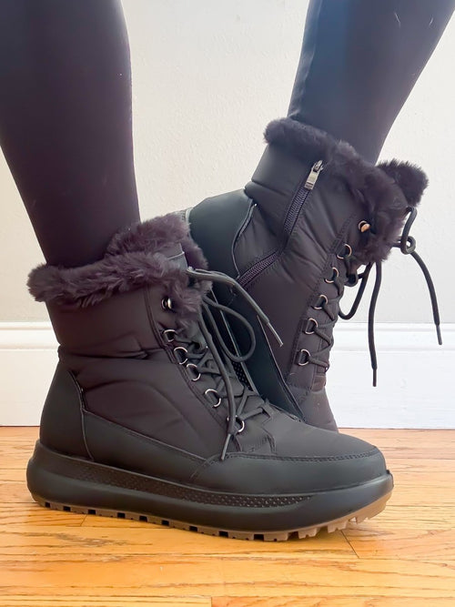 Flexus Black Laroui Boots - Macoma Boutique303 Mules & Boots