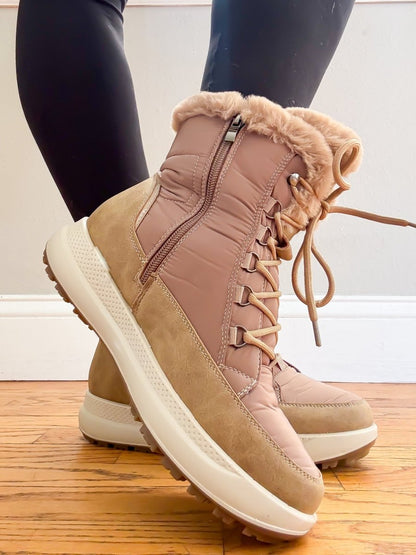 Flexus Taupe Laroui Boots - Macoma Boutique303 Mules & Boots