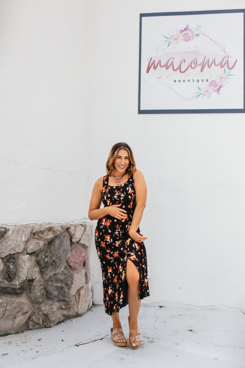 Floral Edit Dress - FINAL SALE - Macoma Boutique250 Dresses