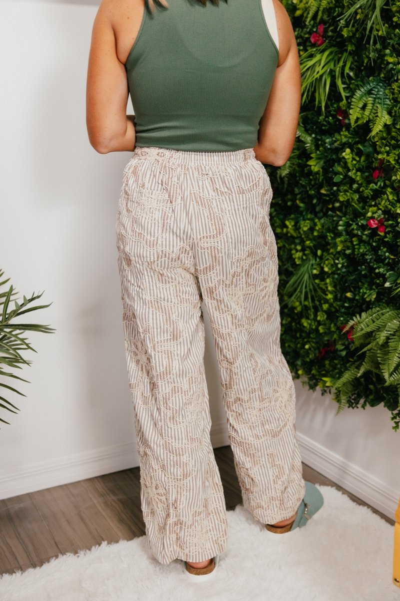 Floral Fantasy Pants - Macoma Boutique210 Other Bottoms