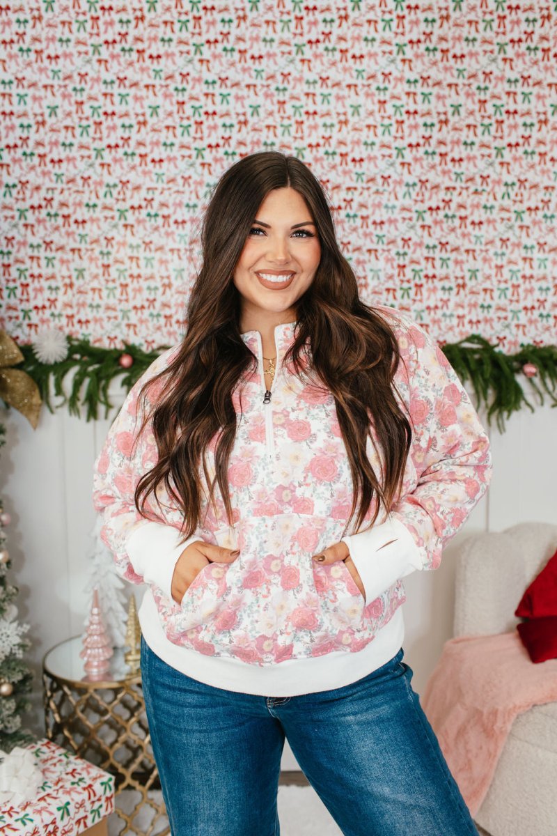 Floral Fix Pullover - Macoma Boutique130 Sweaters