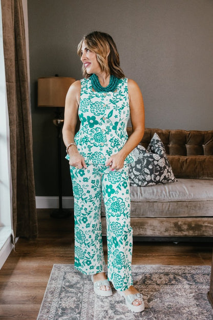 Floral Frenzy Top - Macoma Boutique110 Tanks