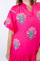 Flourish and Flounce Dress in Fuchsia - Reg/Curvy - FINAL SALE - Macoma Boutique250 Dresses