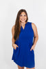 Flow And Go Dress in Royal Blue - Reg/Curvy - FINAL SALE - Macoma Boutique250 Dresses