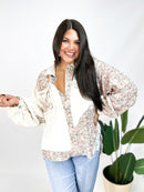 Flower Patches Jacket - Macoma Boutique230 Outerwear