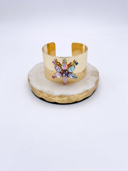 Flower Power Cuff - Macoma Boutique310 Accessories/Jewelry