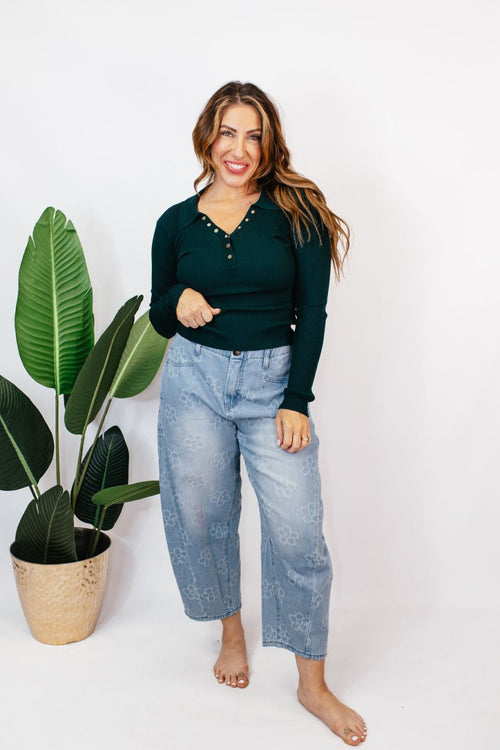 Flower Power Denim - Macoma Boutique170 Denim