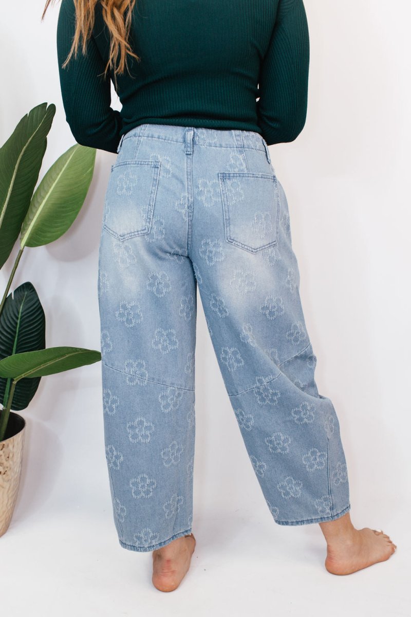 Flower Power Denim - Macoma Boutique170 Denim