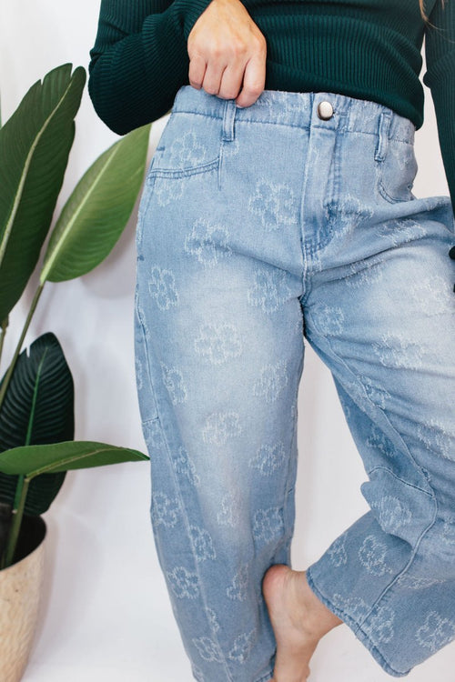Flower Power Denim - Macoma Boutique170 Denim