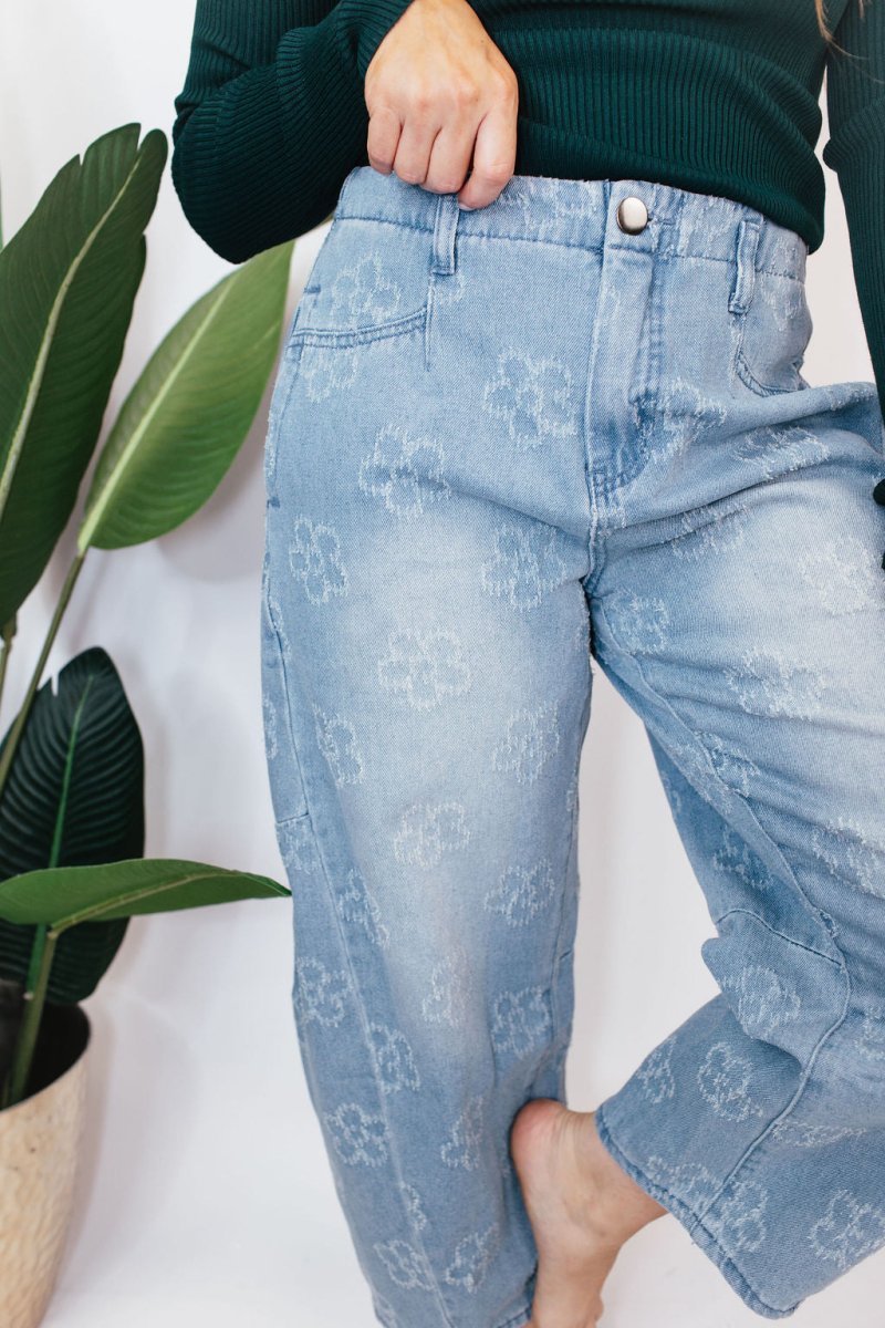 Flower Power Denim - Macoma Boutique170 Denim