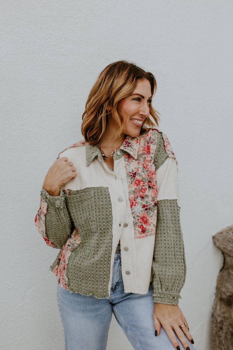 Flower Weather Top - Macoma Boutique230 Outerwear