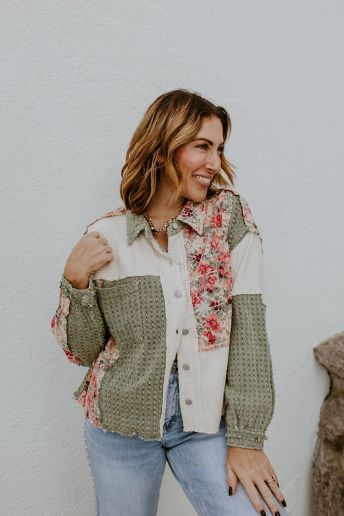 Flower Weather Top - Macoma Boutique230 Outerwear